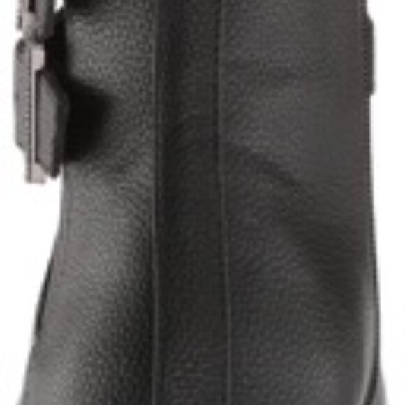 Kenneth Cole Reaction Salt Biker Jewel Women's 6 M Black Buckle Chelsea Booties - Picture 3 of 5